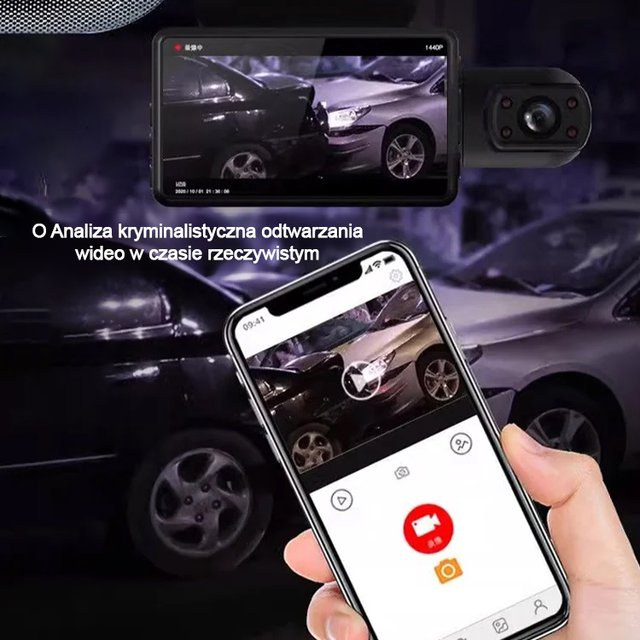 HFH-3 - Nagy felbontású Wi-Fi vezetésrögzítő