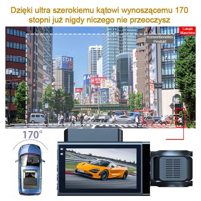 HFH-3 - Nagy felbontású Wi-Fi vezetésrögzítő