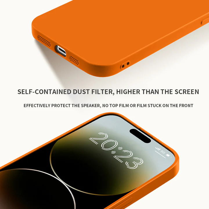 2.0-s verzió folyékony szilikon all-inclusive iPhone tok lencse védelmével