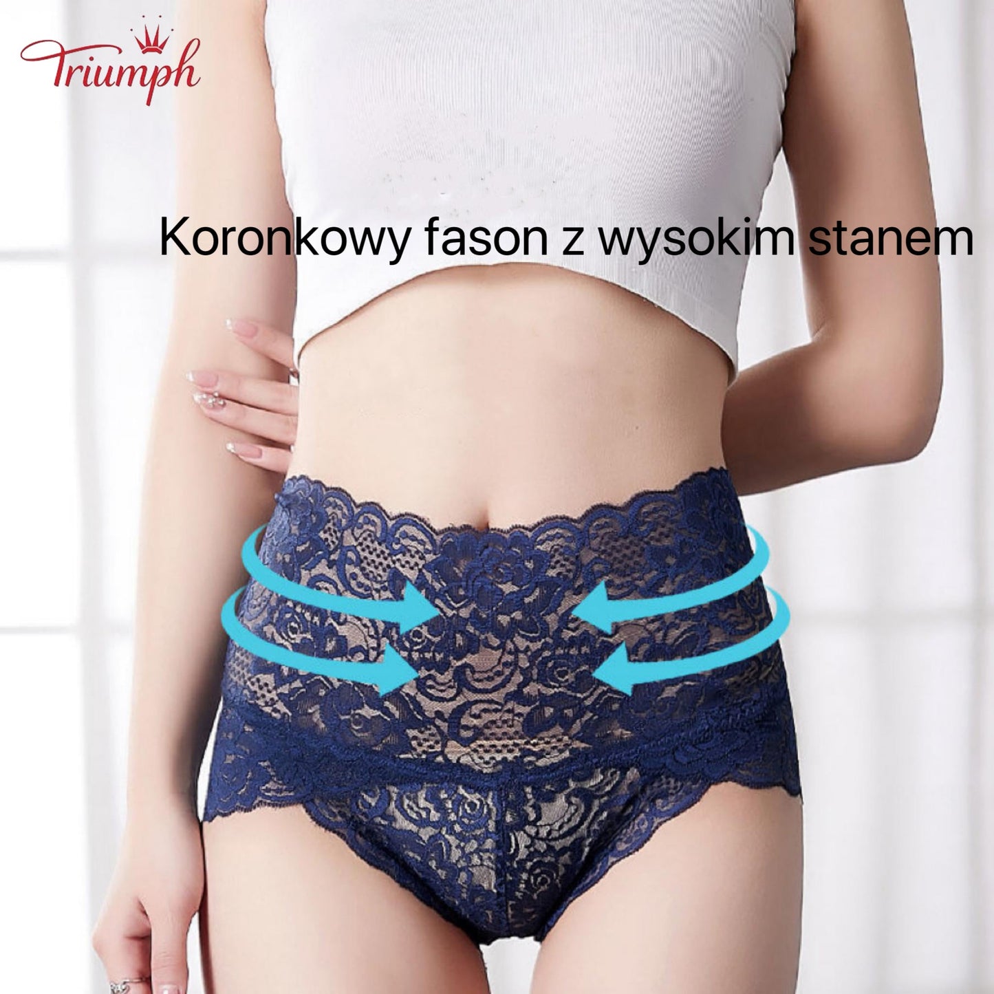 Triumph - Szexi csipkés bugyi, 4 darabos szett, népszerű csipke, luxus, 40-110kg-os testsúlynak megfelelő.