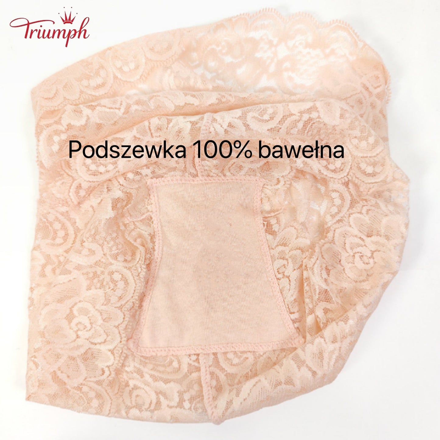 Triumph - Szexi csipkés bugyi, 4 darabos szett, népszerű csipke, luxus, 40-110kg-os testsúlynak megfelelő.