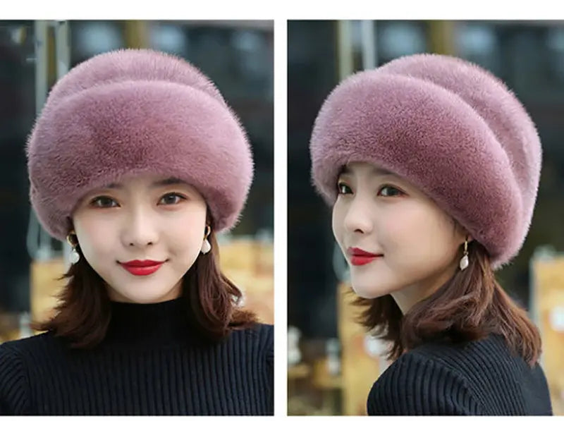 👒[Buy One Get One Free] 2023 téli új divatos meleg plüss sapka