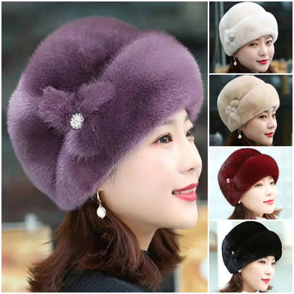 👒[Buy One Get One Free] 2023 téli új divatos meleg plüss sapka