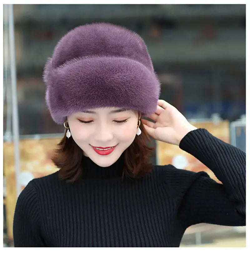 👒[Buy One Get One Free] 2023 téli új divatos meleg plüss sapka
