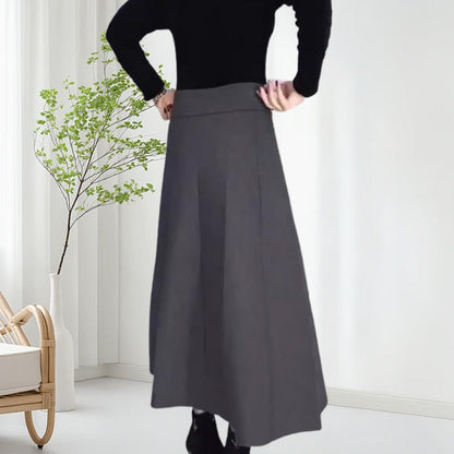 👗Női elasztikus, magas derekú vastag, hosszú szoknya