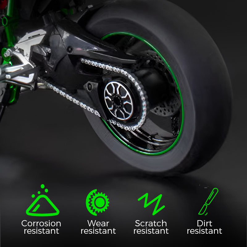 Motorkerékpár modell 1:9 méretarányban