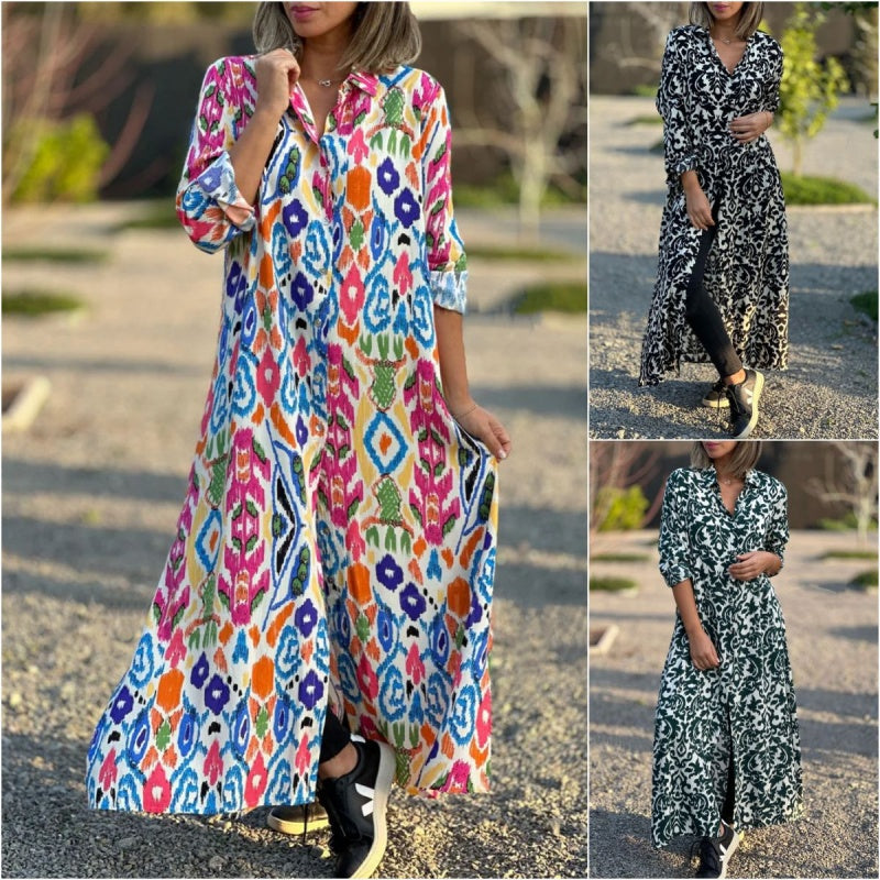 💥Floral boho stílusú ruhák 2025 tavaszára/nyarára