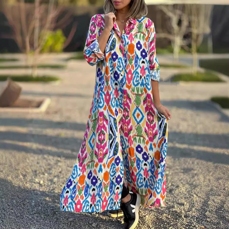 💥Floral boho stílusú ruhák 2025 tavaszára/nyarára