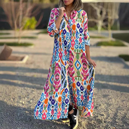 💥Floral boho stílusú ruhák 2025 tavaszára/nyarára