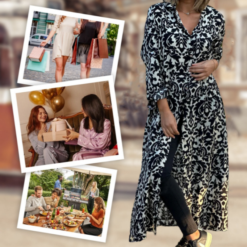 💥Floral boho stílusú ruhák 2025 tavaszára/nyarára