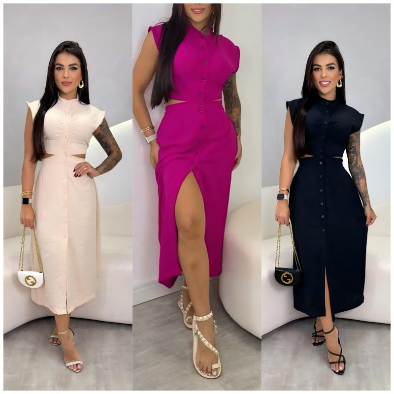 【S-2XL】👗Női elegáns osztott ruha